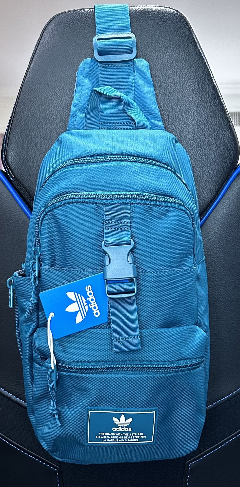 Adidas Utility 3.0 Sling Bag, Teal Green