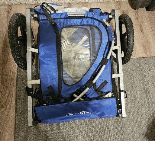 Instep Quick-N-EZ Double Tow Behind Bike Trailer