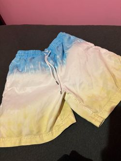 Tie-Dye Gradient Swim Shorts