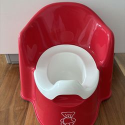 Babybjorn Potty Chair Training Toilet Red 