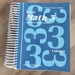 Saxon Math 3