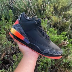 Jordan 3 J Balvin Sizes 11 & 15 Men Brand New 