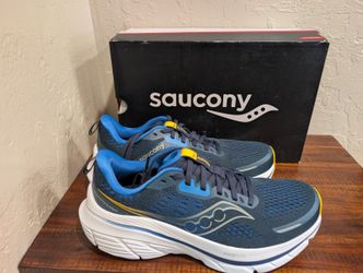Men's 8 eur 41 Saucony Guide 18 - Navy Skydiver Running Training Shoe Sneakers