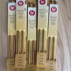 New Boye Aluminum Knitting Needles