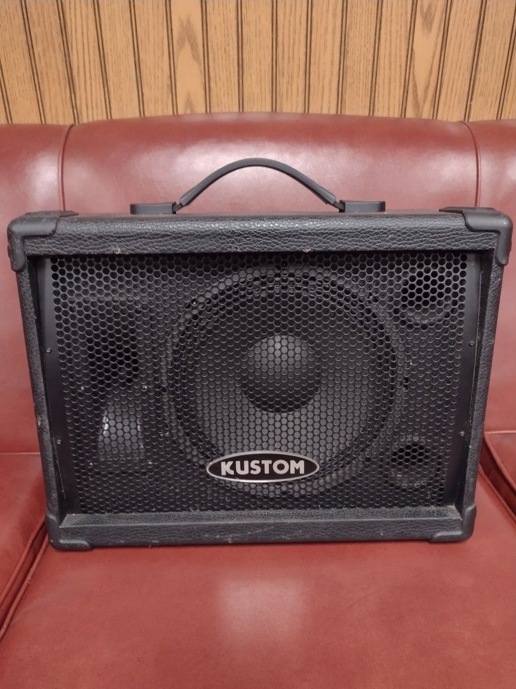 Kustom PA Kpc10m 10" Monitor Speaker Cabinet w Horn Used