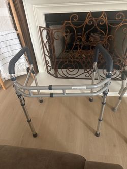 Toilet Safety Rail Support Frame