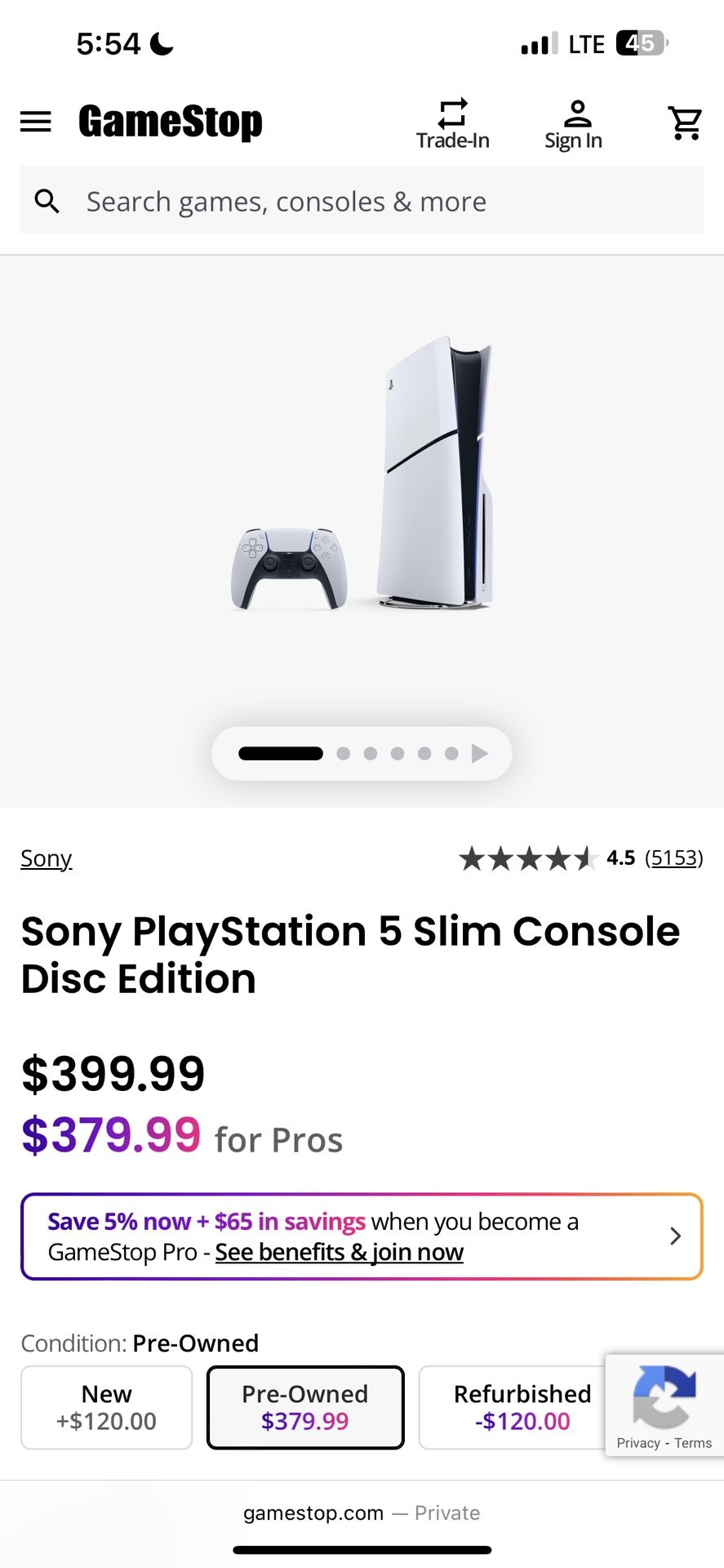PS5 For Sale