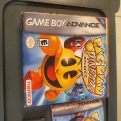 Gameboy Advance Pacman Pinball 