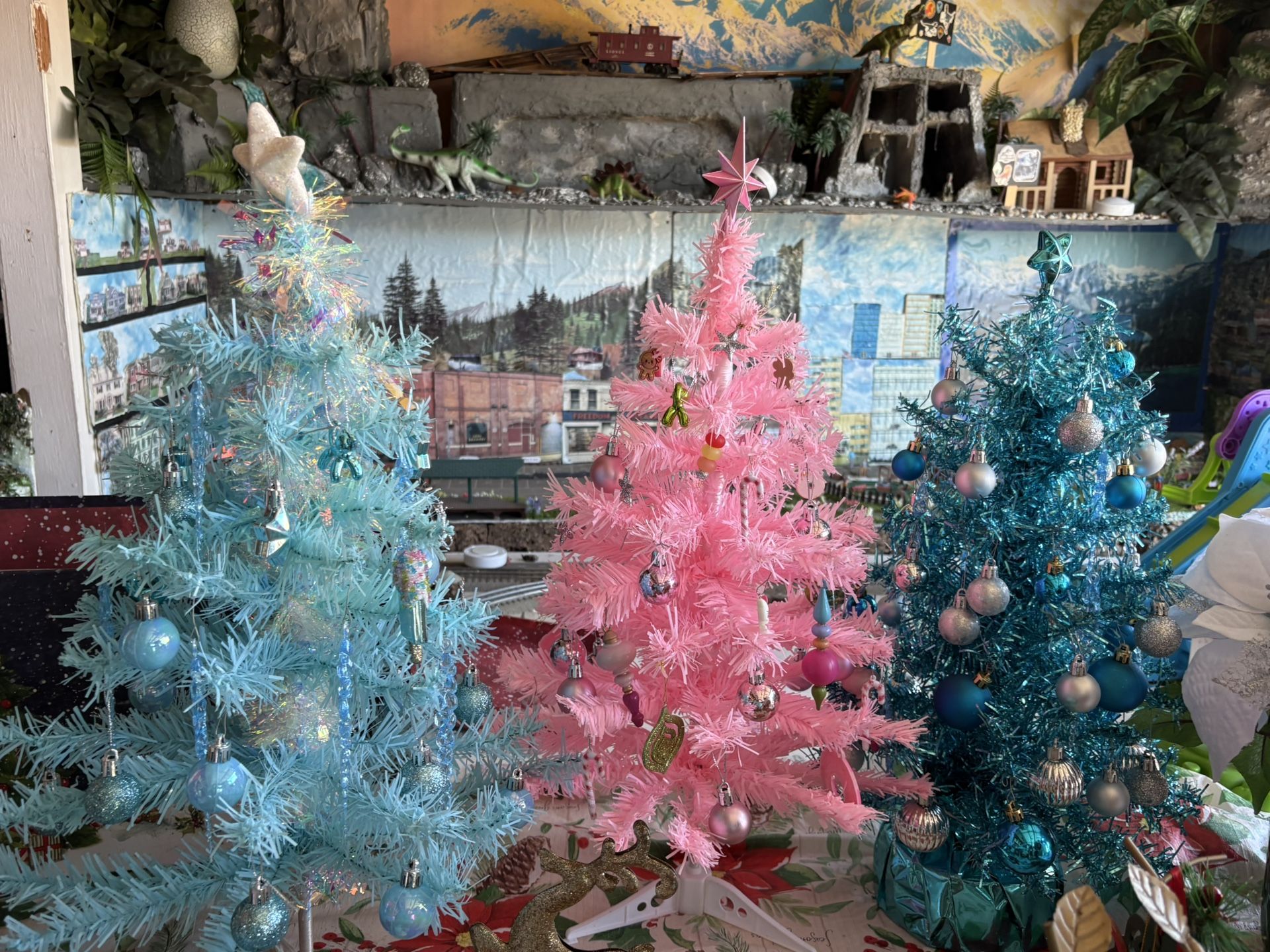 Small Decorated Christmas tree