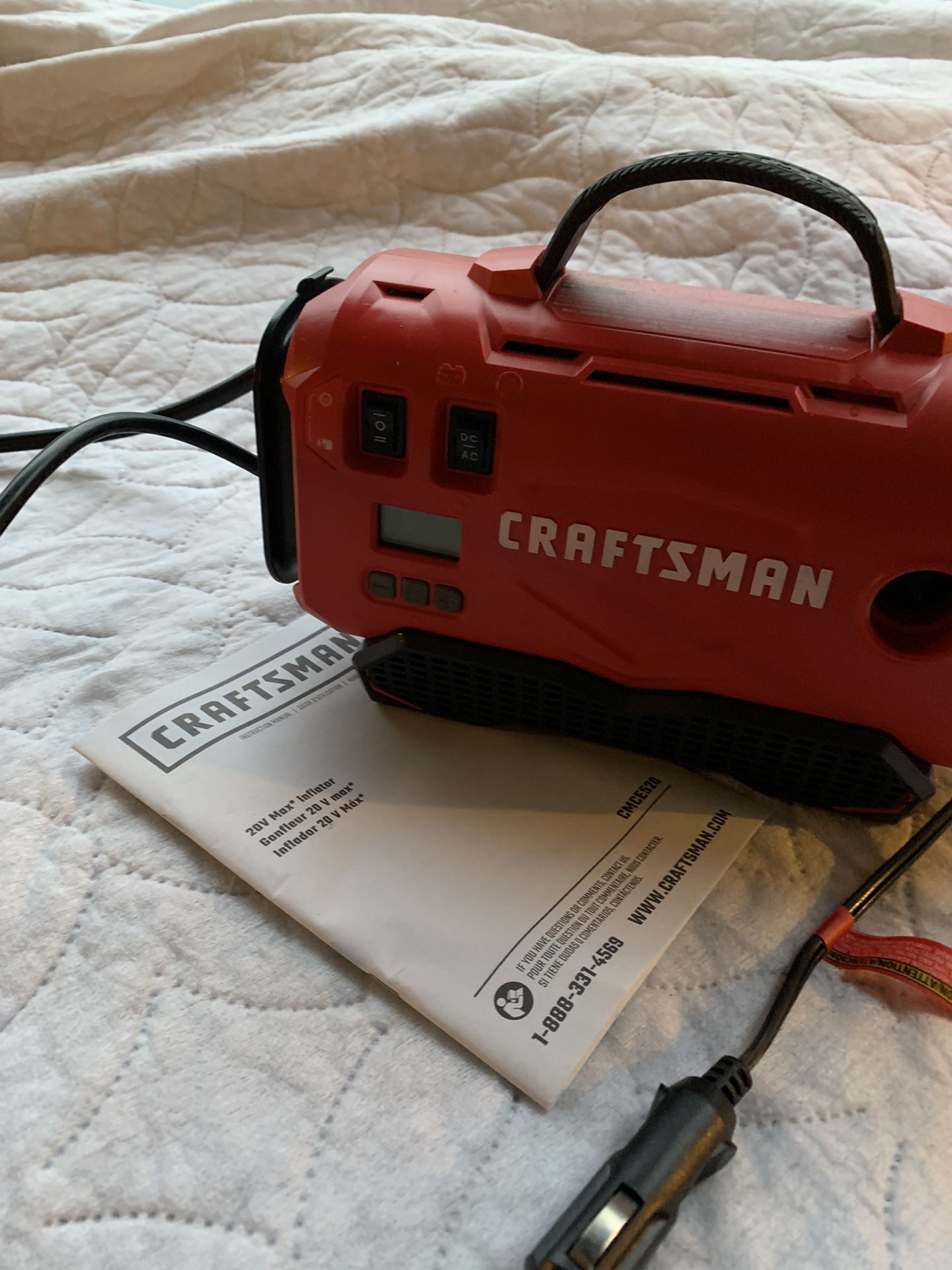 Craftsman Air Compressor Inflator Wery Good Condition Evrything Works