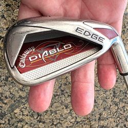 Callaway Golf Diablo Edge 7 Single iron steel shaft uniflex original grip Right Handed 36.5 inches 