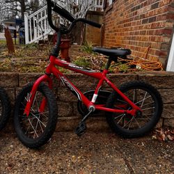 2 Boys 16in Huffy Bikes