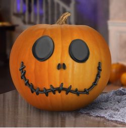 Jack Skellington Pumpkin Push In Set