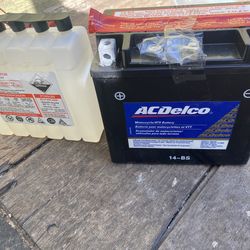 ACDelco® Motorcycle/ATV Battery Batterie pour motocyclettes