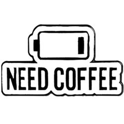 New Coffee Lover Brooch Pin Jewelry Gift 
