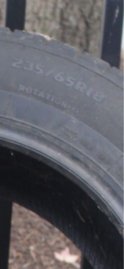 Tire for Winter 235/65r18