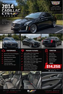 2014 Cadillac CTS V sport Sedan