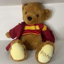 Universal Studios Exclusive Harry Potter Gryffindor Quidditch Teddy Bear Plush