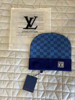 L.v Wool Beenie - Blue