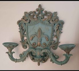 BOMBAY  FLEUR DI LIS WALL CANDALABRA