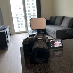 Cannon R6 Camera With Lens 