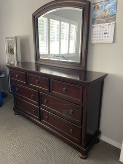 Dresser , mirror from Ashley