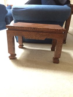 Drexel Heritage end table $20 matching couch table for $85