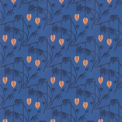 Majorelle / Clementine - Wallpaper 
