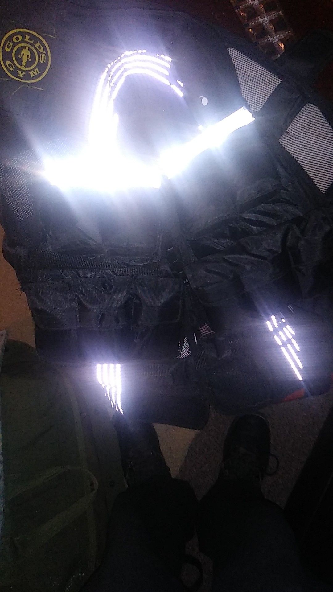 Golds gym weighted vest 50 lbs of weight