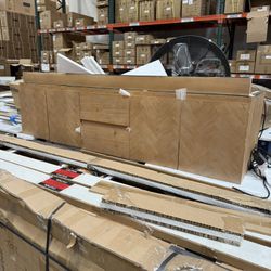 71” Bathroom Vanity In Wood Color 