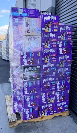 Pull up diaper pallet 87 units wholesale
