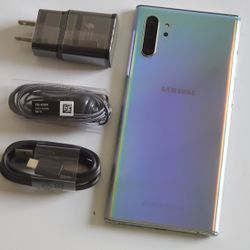 Samsung Galaxy Note 10+ Plus  , 256GB  , Unlocked   for all Company Carrier ,  Excellent Condition Like New 