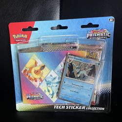 Pokemon Prismatic Evolutions 3 Pack Blister (Glaceon) NEW AND SEALED