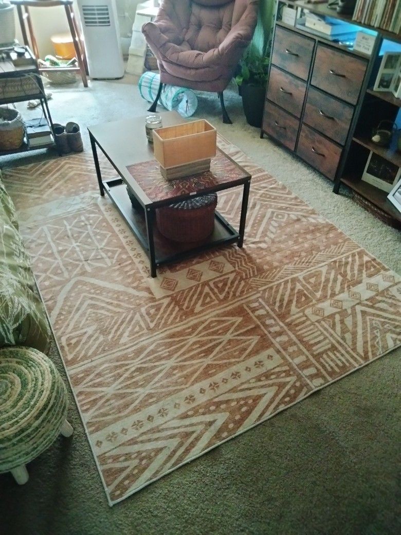5x7 Boho Area Rug
