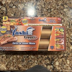 Brand new grill mats