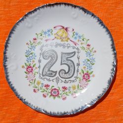 25th Anniversary Commemorative Plate