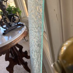 Antique glass panels 8 Pieces 