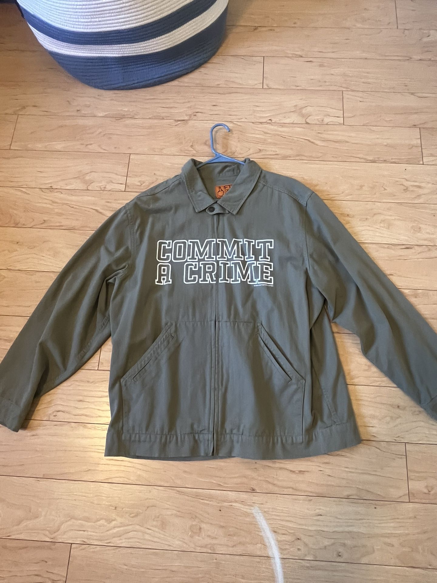FTP “Commit A Crime” Zip Up Jacket