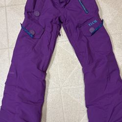 snow pants size 8 Kids