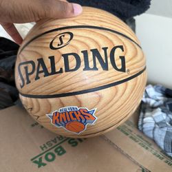 Signed NBA Knicks Basketball