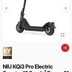 NIU KQi3 Pro Scooter | Long Range | Fast & Smooth Ride