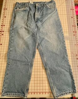 Carhartt Flannel Lined Jeans. (See Description) Three  Total. 