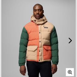 Columbia Wallowa Down Hooded Jacket - Men Size XL - NEW