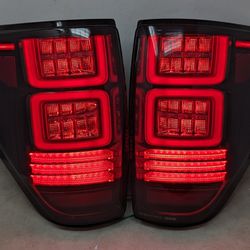 09-14 Ford F150 Smoked LED Tail Lights 