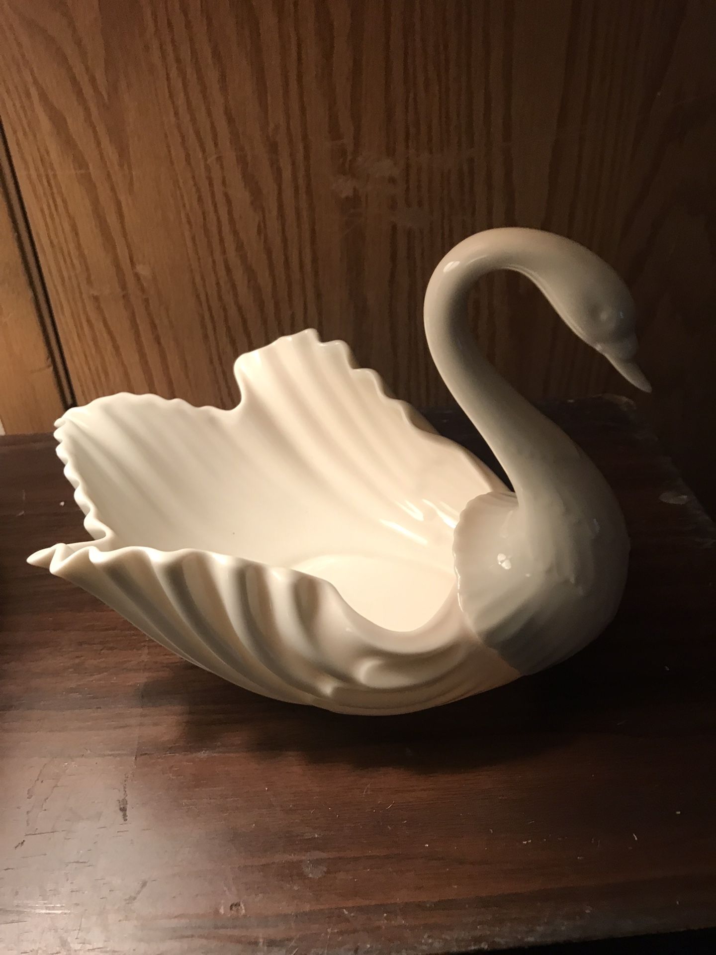 Lenox China Swan Shape Figurine U.S.A. 