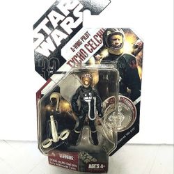 A-Wing Pilot Tycho Celchu 44 STAR WARS 30th Anniversary Hasbro NEW 2007