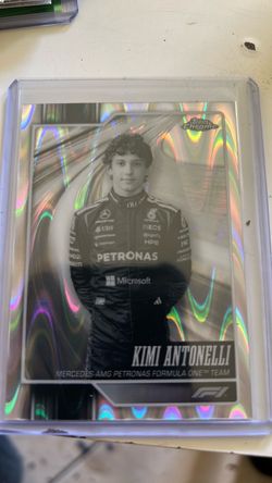 Kimi Antonelli Topps Chrome F1 Trading Card