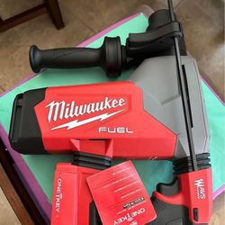 Milwaukee Fuel 1-1/8" SDS Plus Rotary Hammer Tool Only