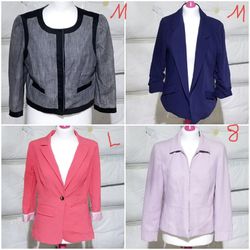 Women's Business Suit Blazers (4 pictures posted)