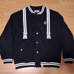 A Bathing Ape BAPE Jacket Suspenders Jacket Size XXL (Fits Like XL) 100% Authentic 